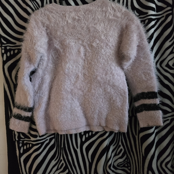 Barbie x Forever 21 Mohair Fluffy Sweater in Pink (Size Small) - Picture 3 of 4
